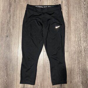 NIKE Pants Womens Medium Black Running Yoga Performance Cross Training Dri-Fit